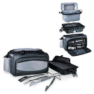 【Picnic Time】攜帶式燒烤套件防水保冷袋 附燒烤爐及器具