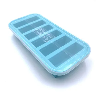 【Souper Cubes】多功能食品級矽膠保鮮盒6格-125ML/格(美國FDA食品級 獨家專利設計)