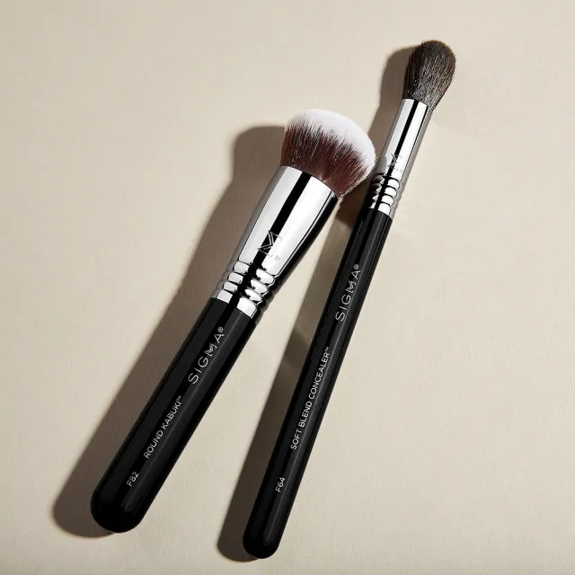 【Sigma】極致無瑕美肌刷具雙件組 Flawless Complexion Brush Duo(專櫃公司貨)