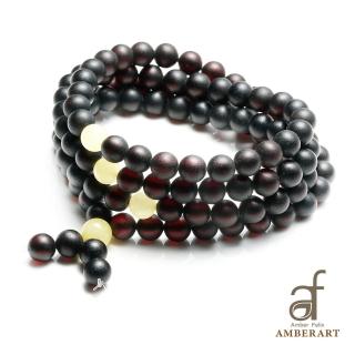 AF AMBER ART波蘭原礦翁珀108招財珠