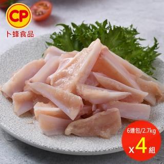 【卜蜂】急凍生鮮 國產雞軟骨 真空6連包x4組(2.7kg/組_居家料理.露營燒烤)