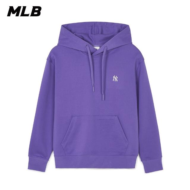 【MLB】小Logo連帽上衣 帽T 紐約洋基隊(3AHDB0141-50VOS)