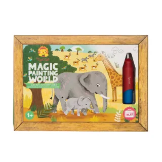 【TigerTribe 官方直營】魔法彩繪-野生動物探險