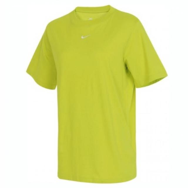 【NIKE 耐吉】短袖上衣 女款 運動 AS W NSW TEE ESSNTL LBR 綠 FD4150-357