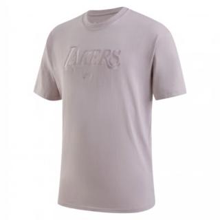 【NIKE 耐吉】短袖上衣 男款 運動 NBA湖人隊 AS LAL M NK CTS PRM ESS SS TEE 淺紫 FJ0572-019