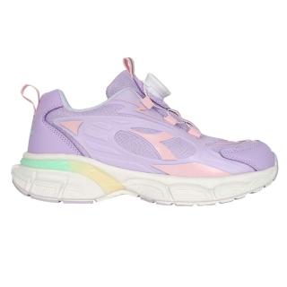 【DIADORA】19-23CM_女中童生活時尚轉扣運動鞋-超寬楦-運動 童鞋 訓練 慢跑(DA13128)