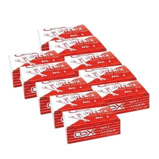 【COX 三燕】雙腳釘 1.5cm 10小盒/中盒 /組 NO.4