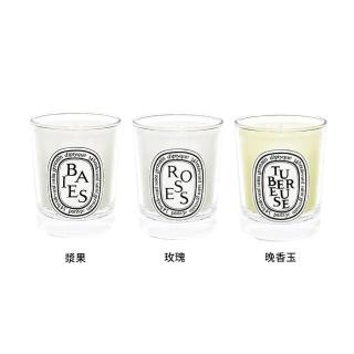 【Diptyque】香氛蠟燭 35g(多款任選 國際航空版 漿果/玫瑰/晚香玉)