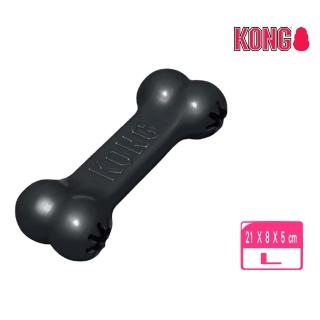 【KONG】Extreme Goodie Bone / 黑色狗骨頭益智玩具 L（10015）(寵物玩具)