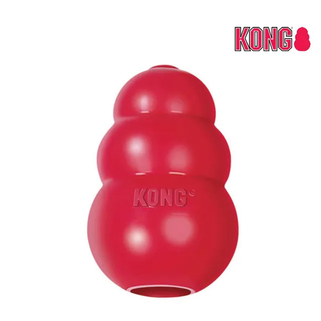 【KONG】Classic / 紅色經典抗憂鬱玩具 XL（KXL）(寵物玩具)