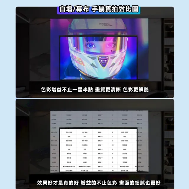 【樂享shop】60寸布幕 4K金屬布幕 抗光幕布(Ultra畫質 贈送投影機三腳架)