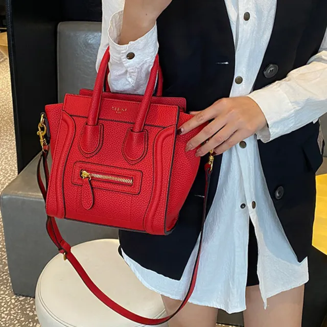 【MoonDy】雙11 包包 經典包 女生包包 手提包 斜背包 肩背包 精品包 笑臉包 囧包 真皮包包 牛皮