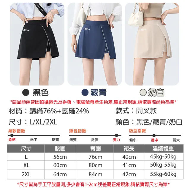 【TengYue】高腰運動防走光A字短裙 網球裙 (百摺裙 瑜珈褲裙 運動短褲裙 高爾夫裙)