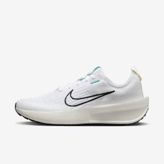 【NIKE 耐吉】W Interact Run 女 慢跑鞋 運動 休閒 透氣 回彈 緩震 舒適 白 藍綠(FD2292-101)