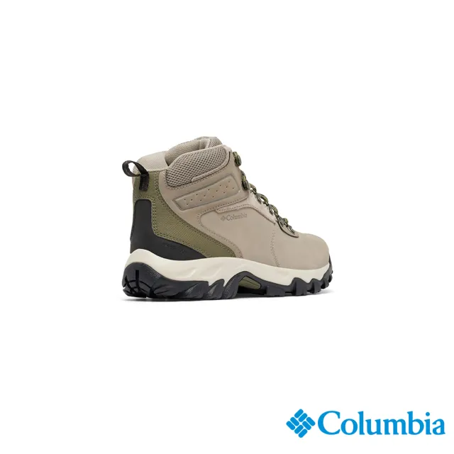 【Columbia 哥倫比亞官方旗艦】男款-NEWTON RIDGE™ Omni-Tech防水高筒登山鞋-卡其(UBI39700KI/IS)