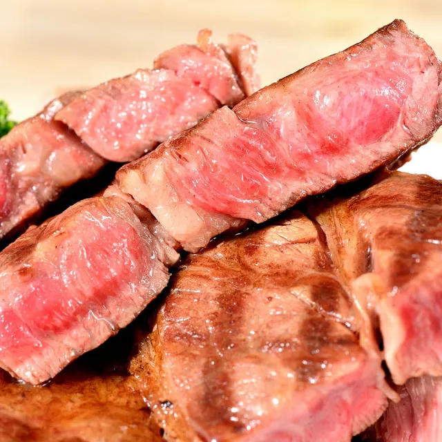 【鮮綠生活】美國Choice沙朗牛排16盎司 共6片(450g±10%/片;烤肉、露營)