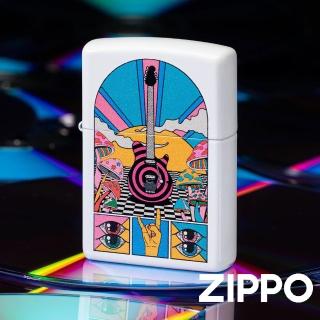 【Zippo】復古音樂設計防風打火機(美國防風打火機)