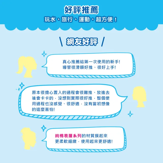 【Sofy 蘇菲】導管式衛生棉條一般型(10入/盒)