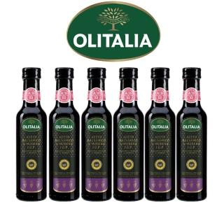 【Olitalia 奧利塔】摩典那巴薩米可醋-禮盒組(250mlx6瓶)