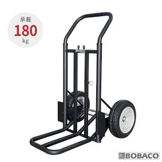 【大船回港】高載重加大輪-鐵製手推車(HT-00400-10W-C-BR/臺灣製/折疊推車/搬貨/重型推車)