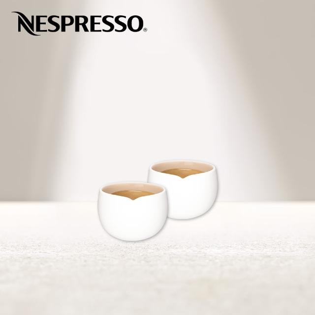 【Nespresso】Origin Espresso 雙層陶瓷杯組(內含2只 Espresso 雙層陶瓷咖啡杯_80ml)