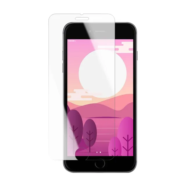 IPhone7PLUS 8PLUS AGC日本原料高清玻璃貼鋼化膜保護貼(IPHOEN7PLUS保護貼IPHOEN8PLUS保護貼)
