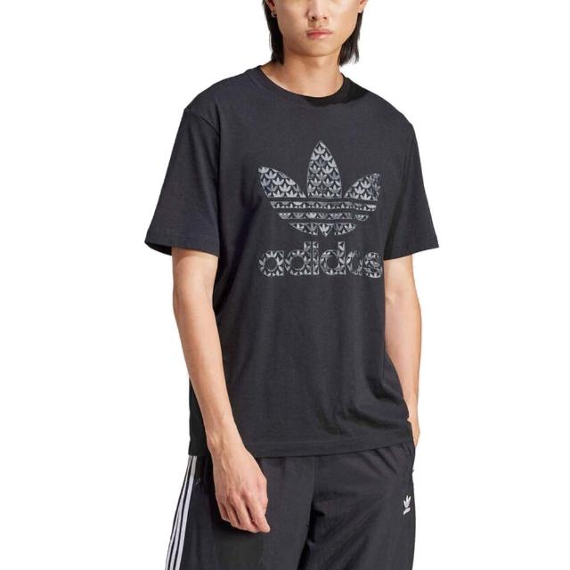 【adidas 愛迪達】MONO TEE 短袖上衣 男 -  IS0176