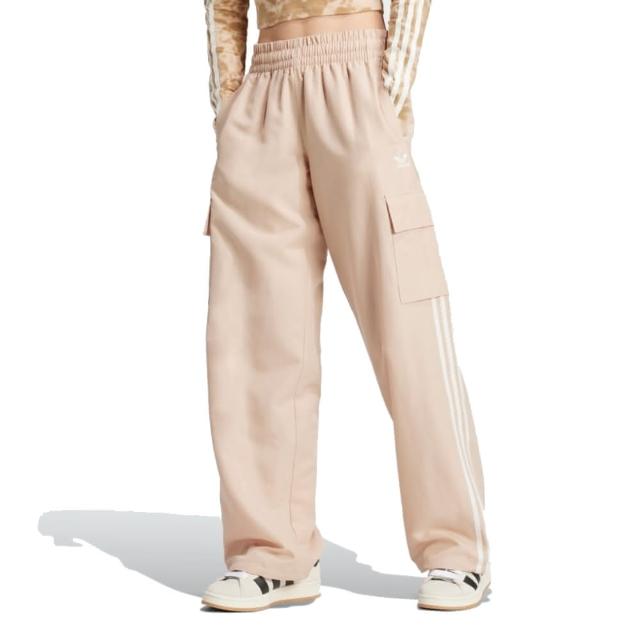 【adidas 愛迪達】3S CARGO PANTS 運動長褲 女 - IZ0717