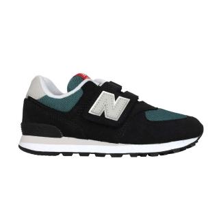 【NEW BALANCE】17-21CM_男中童復古慢跑鞋-WIDE-574系列 NB 寬楦 童鞋 運動鞋(PV574MGH)