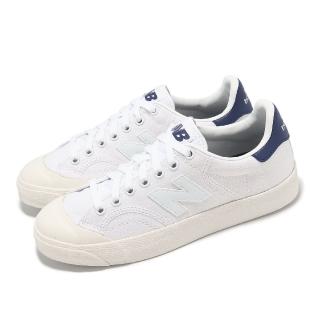 【NEW BALANCE】休閒鞋 BB100 男鞋 女鞋 白 藍 帆布 復古 緩衝 情侶鞋 NB(BB100OG-D)