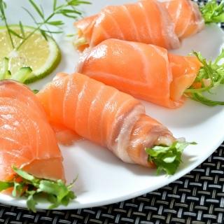 【鮮綠生活】智利頂級原料煙燻鮭魚切片 共6包(250g±10%/包)