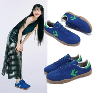【CONVERSE】休閒鞋 Run Star Trainer 男鞋 女鞋 藍 綠 麂皮 膠底 復古(A10372C)