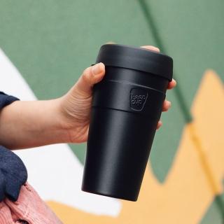 【KeepCup】官方直營 真空保溫杯 454ml - 魅力黑(韓國高品質 304不鏽鋼原料製成)