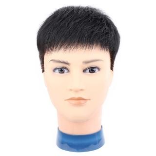 【巴黎精品】現貨+預購 真髮髮片透氣輕量免打理隱形(遞針頂心逼真大面積男假髮8款a1fn7)