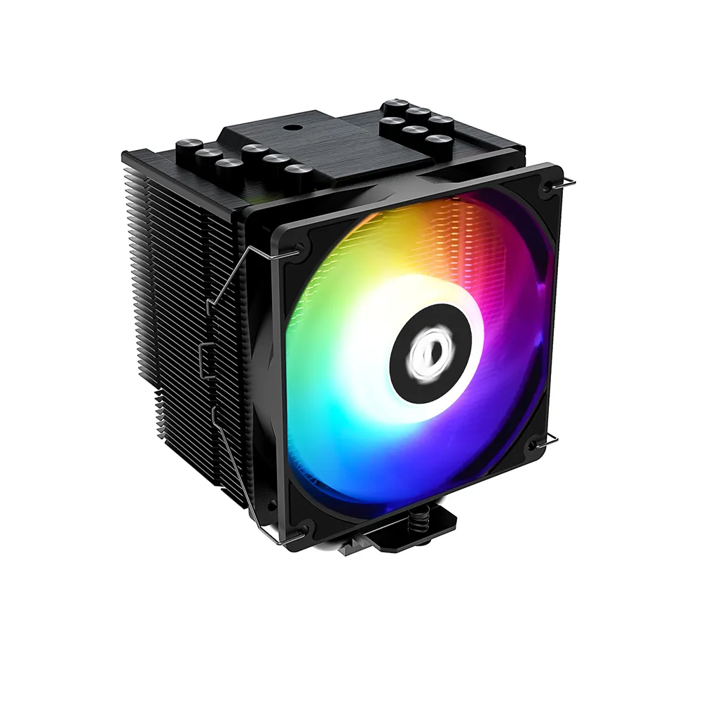 ID-COOLING】SE-226-XT ARGB 六導管CPU黑化塔扇PWM溫控散熱風扇