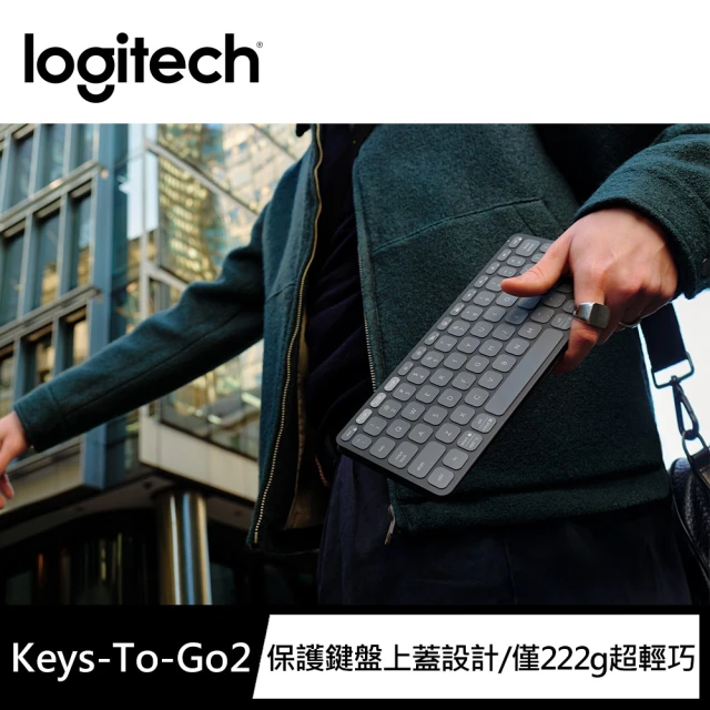 Logitech 羅技 Keys-To-Go 2 輕巧藍牙鍵