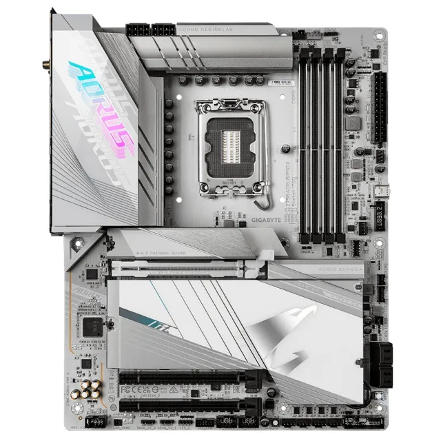 【GIGABYTE 技嘉】Z790 MB+DDR5-16G RAM 組合★AORUS PRO X DDR5主機板+美光DDR5 8GB記憶體X2