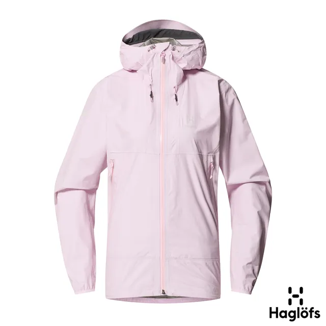 【Haglofs】女 L.I.M GTX II 防水外套(鮮粉)