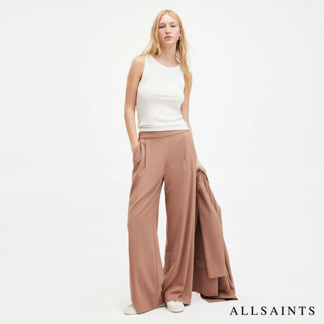 ALLSAINTS ALEIDA TRI 輕薄中腰打摺西裝寬褲 WT519Z(寬褲版型)