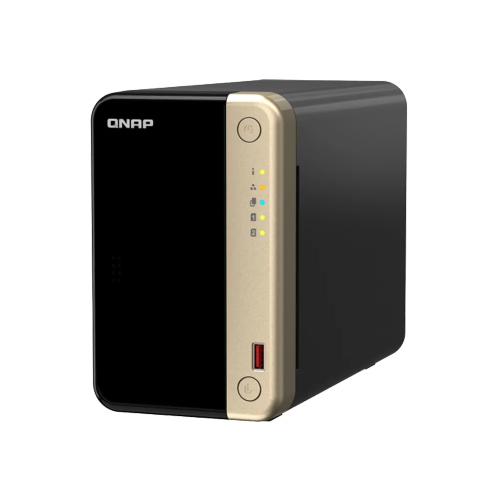 【QNAP 威聯通】搭東芝 4TB x2 ★ TS-264-8G 2Bay NAS 網路儲存伺服器