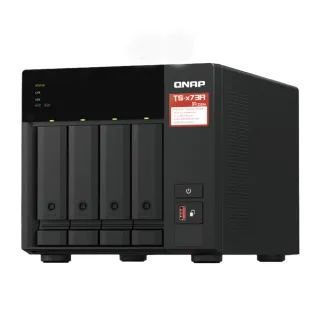 【QNAP 威聯通】搭東芝 4TB x2 ★ TS-473A-8G 4Bay NAS 網路儲存伺服器