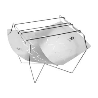 【CAMPFIRE】鈦坦輕量焚火台(焚火臺 柴火 鈦 野營 露營 逐露天下)