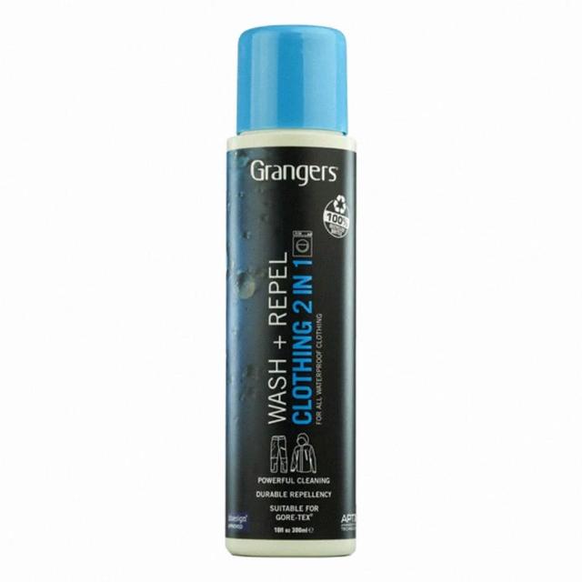 【GRANGERS】2 in 1 防水透氣服飾清潔洗劑+防潑 300ml(保養劑/服飾保養/清潔劑/洗劑)