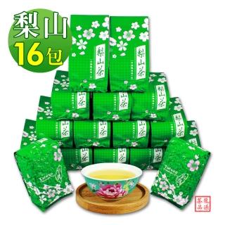 【龍源茶品】梨山雪綠嫩芽茶香烏龍茶葉16包組(150g/包-共4斤/附提袋/高山茶葉)