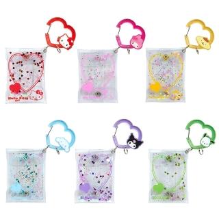 【SANRIO 三麗鷗】2024角色大賞 愛心扣環透明收納包