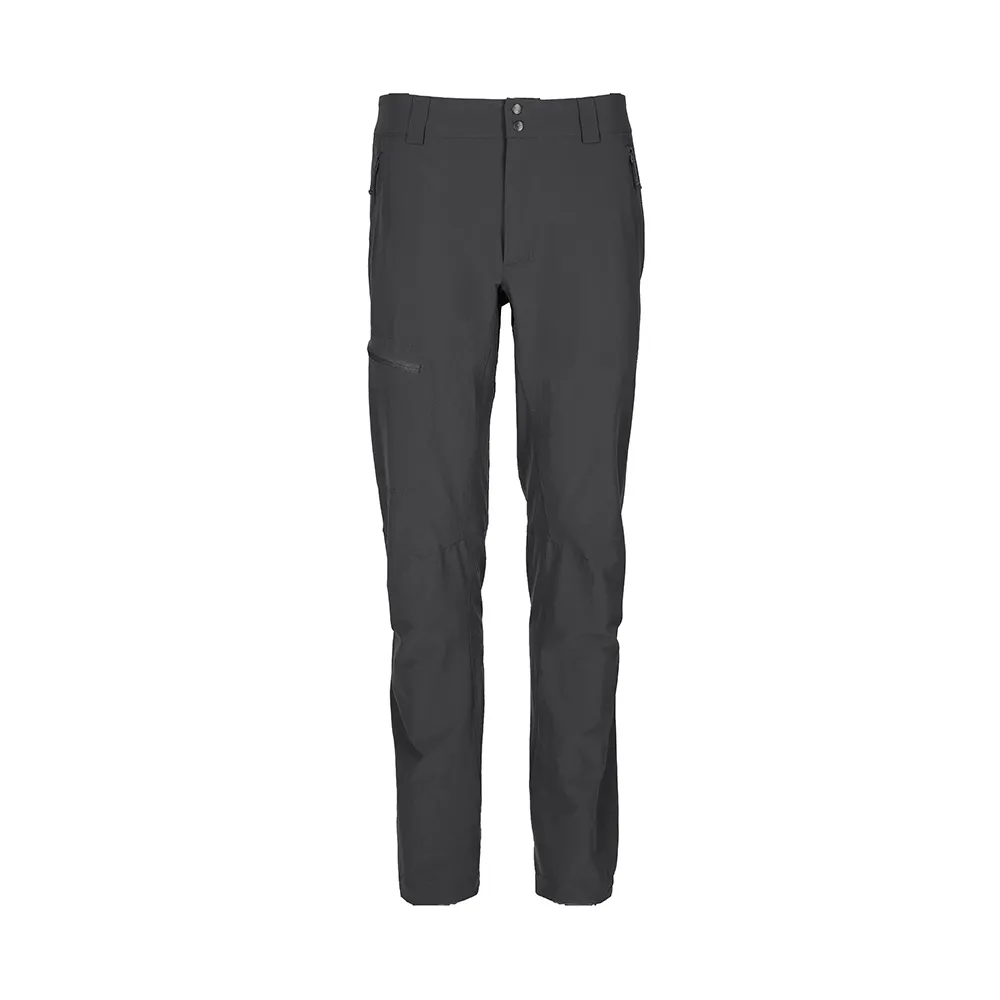 【RAB】Incline Light Pants 輕量防潑水軟殼長褲 男款 煤炭黑 #QFV05