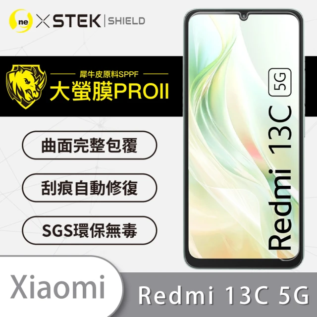 o-one XiaoMi小米 redmi 13C 5G 滿版手機螢幕保護貼