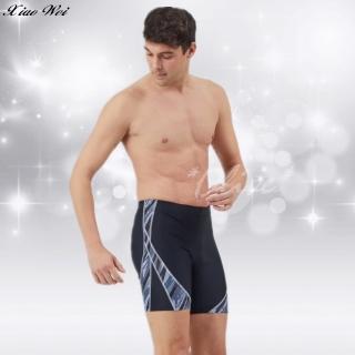 【Apple 蘋果牌】流行大男七分泳褲(NO.1133028)