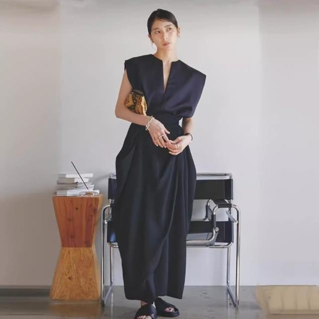 【巴黎精品】現貨+預購 背心無袖上衣(V領簡約寬鬆休閒女裝a1fu52)