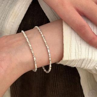 【LEEHER】銀飾 女生手鍊 手鍊女 女穿搭 純銀配 女配件 正韓飾品 純銀手鍊 手鏈 項鍊配 多層次手鍊